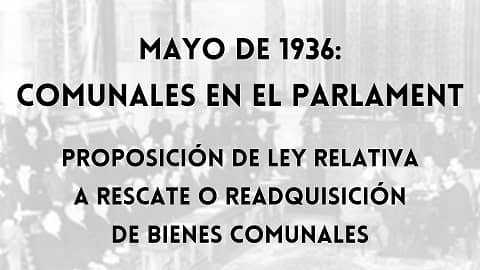 [Vídeo] Mayo de 1936: los comunales «robados» en el Parlament de Catalunya
